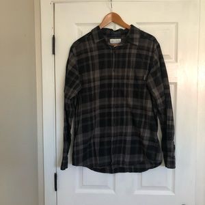 Columbia plaid long sleeve shirt